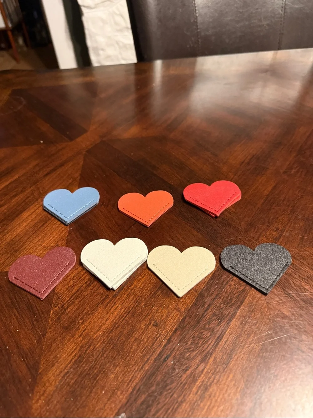 Heart shaped book marks!